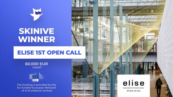 ELISE Open Call grant funding to Skinive to develop its AI-based solution